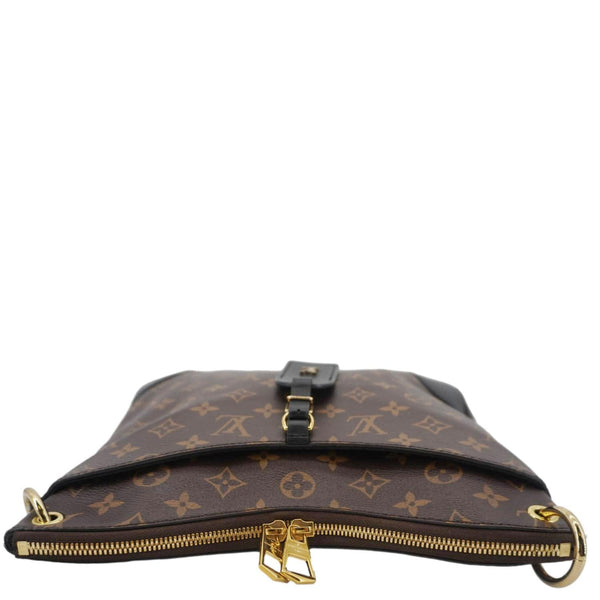 LOUIS VUITTON Odeon NM MM Monogram Canvas Shoulder Bag Black