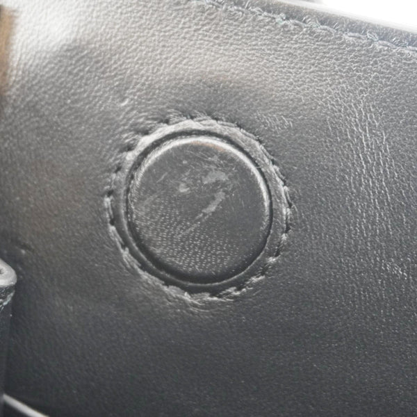 Versace Medusa '95 Smooth Leather Tote Bag Black