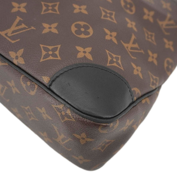 LOUIS VUITTON Odeon NM MM Monogram Canvas Shoulder Bag Black