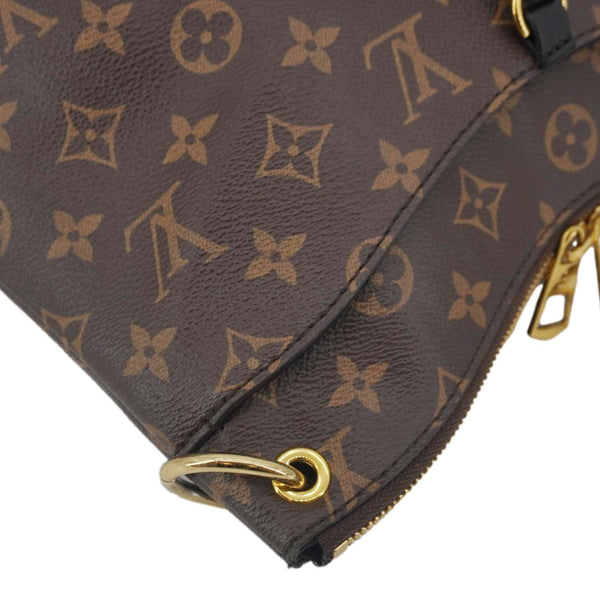 LOUIS VUITTON Odeon NM MM Monogram Canvas Shoulder Bag Black