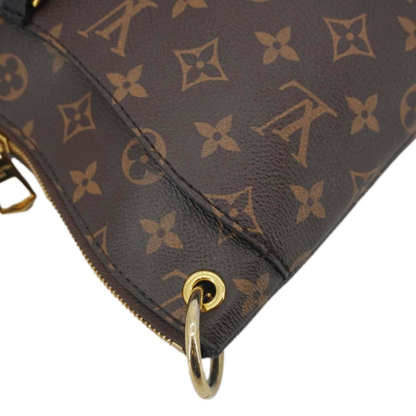 LOUIS VUITTON Odeon NM MM Monogram Canvas Shoulder Bag Black