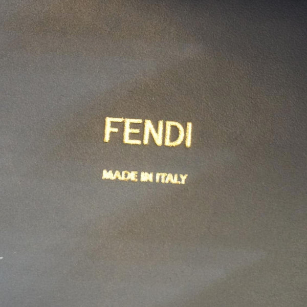 FENDI Sunshine Leather Crossbody Tote Bag Blue