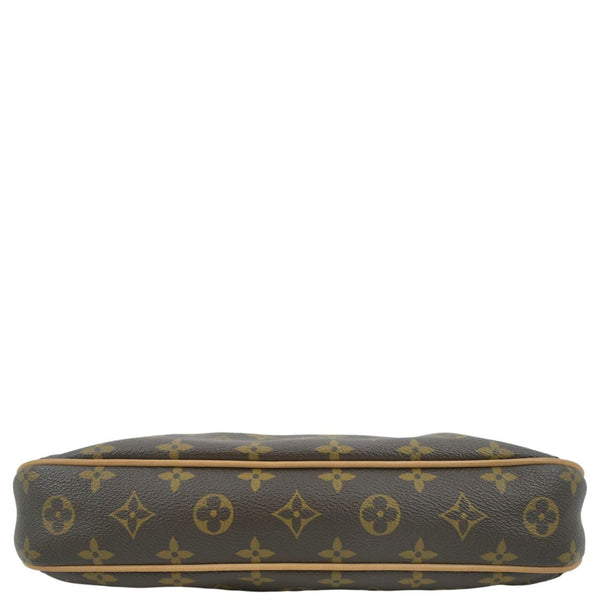 LOUIS VUITTON Thames PM Monogram Canvas Shoulder Bag Brown