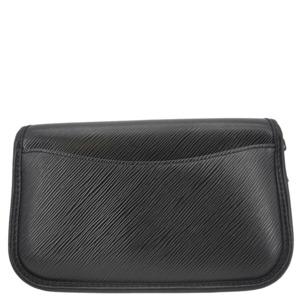 LOUIS VUITTON Buci Epi Leather Shoulder Bag Black