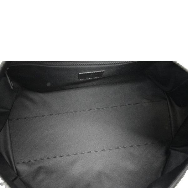 LOUIS VUITTON Keepall 50 by Virgil Abloh Taurillon Leather Travel Bag Absolute Black