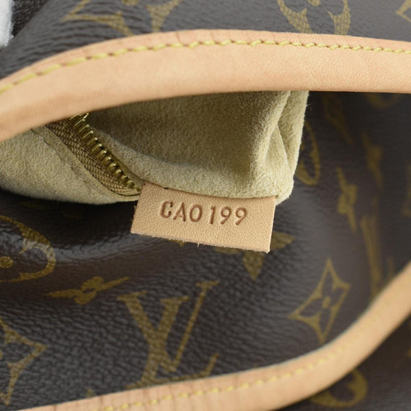 LOUIS VUITTON Artsy MM NM Monogram Canvas Shoulder Bag Brown