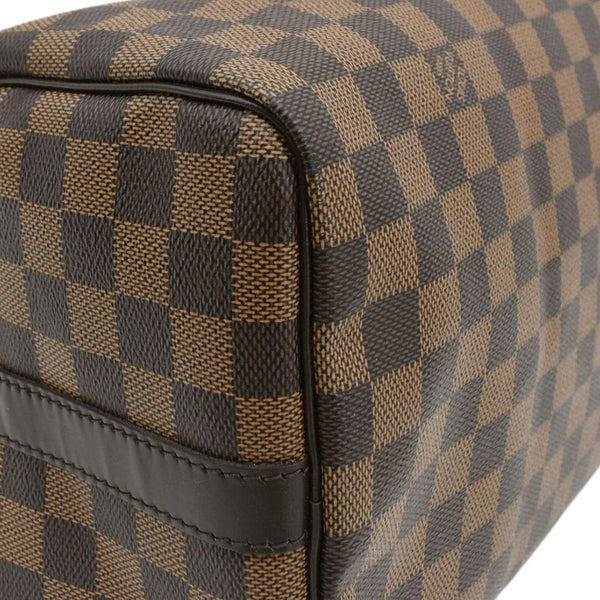 LOUIS VUITTON Speedy 30 Bandouliere Damier Ebene Shoulder Bag Brown