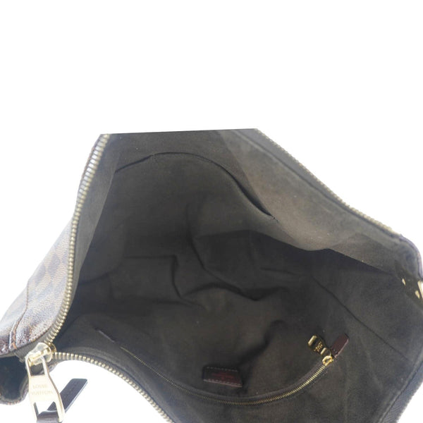 LOUIS VUITTON Portobello PM Damier Ebene Hobo Bag Brown