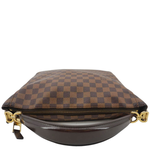 LOUIS VUITTON Portobello PM Damier Ebene Hobo Bag Brown