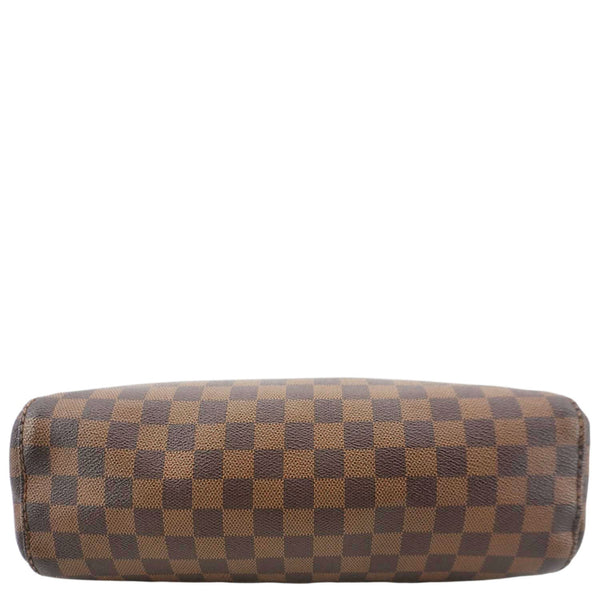 LOUIS VUITTON Portobello PM Damier Ebene Hobo Bag Brown