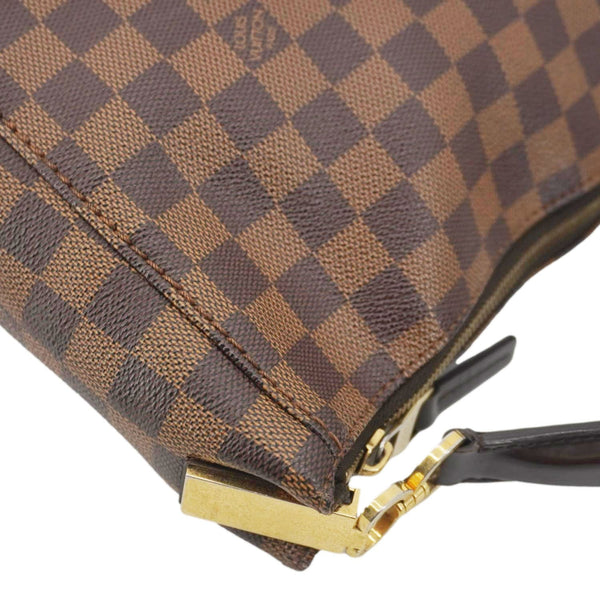 LOUIS VUITTON Portobello PM Damier Ebene Hobo Bag Brown