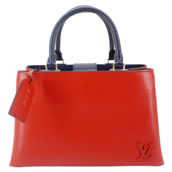 LOUIS VUITTON Kleber PM Epi Leather Shoulder Bag Red
