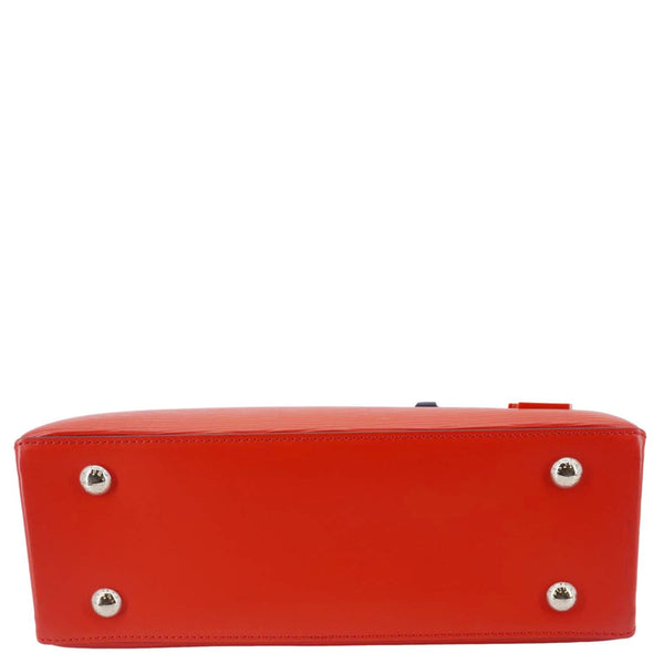 LOUIS VUITTON Kleber PM Epi Leather Shoulder Bag Red