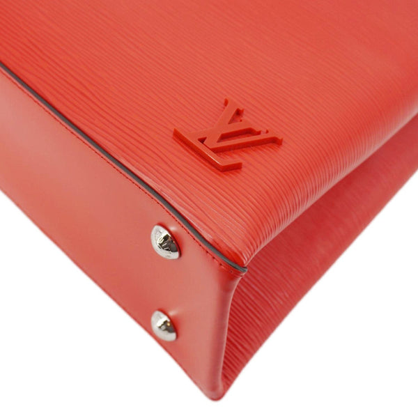 LOUIS VUITTON Kleber PM Epi Leather Shoulder Bag Red