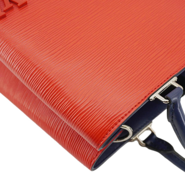 LOUIS VUITTON Kleber PM Epi Leather Shoulder Bag Red