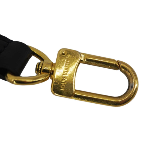 LOUIS VUITTON Petite Malle Souple Monogram Empreinte Shoulder Bag Black