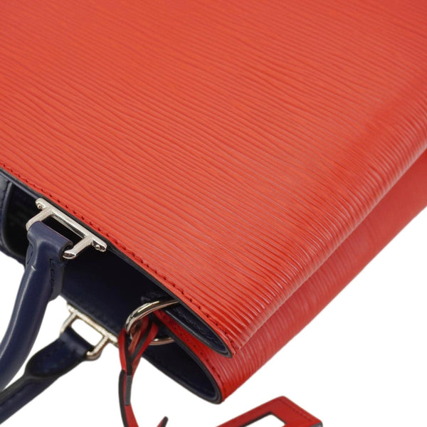 LOUIS VUITTON Kleber PM Epi Leather Shoulder Bag Red