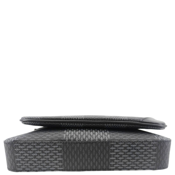 LOUIS VUITTON 3D Trio Damier Graphite Messenger Bag Black