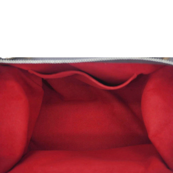 LOUIS VUITTON Knightsbridge Damier Ebene Satchel Bag Brown