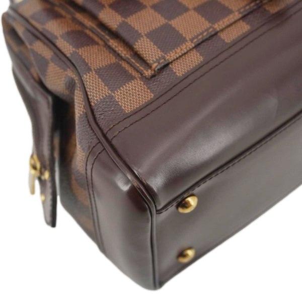 LOUIS VUITTON Knightsbridge Damier Ebene Satchel Bag Brown