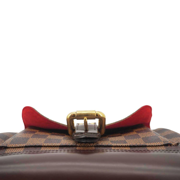 LOUIS VUITTON Knightsbridge Damier Ebene Satchel Bag Brown