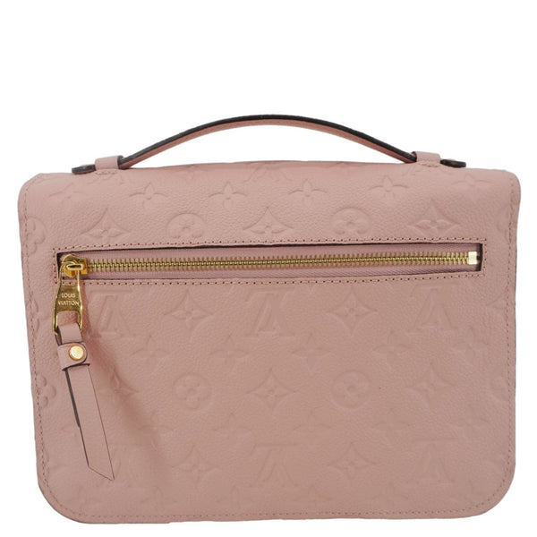 LOUIS VUITTON Metis Pochette Empreinte Leather Crossbody Bag Pink