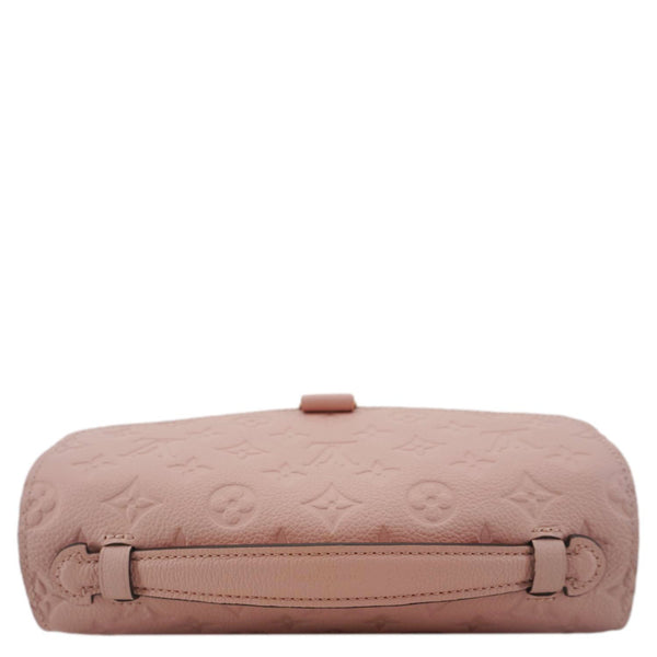 LOUIS VUITTON Metis Pochette Empreinte Leather Crossbody Bag Pink