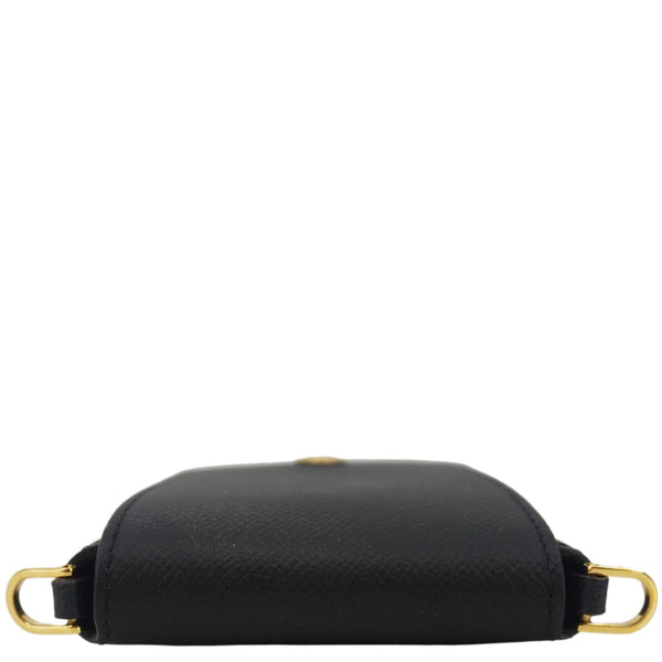 TOM FORD Leather Crossbody Phone Case Black