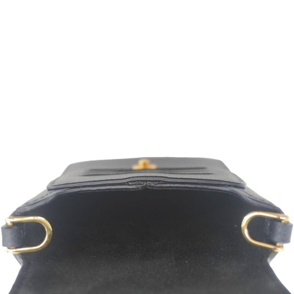 TOM FORD Leather Crossbody Phone Case Black