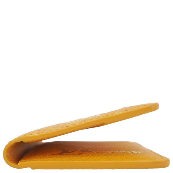 LOUIS VUITTON Monogram Heritage Canvas Pocket Organizer Yellow