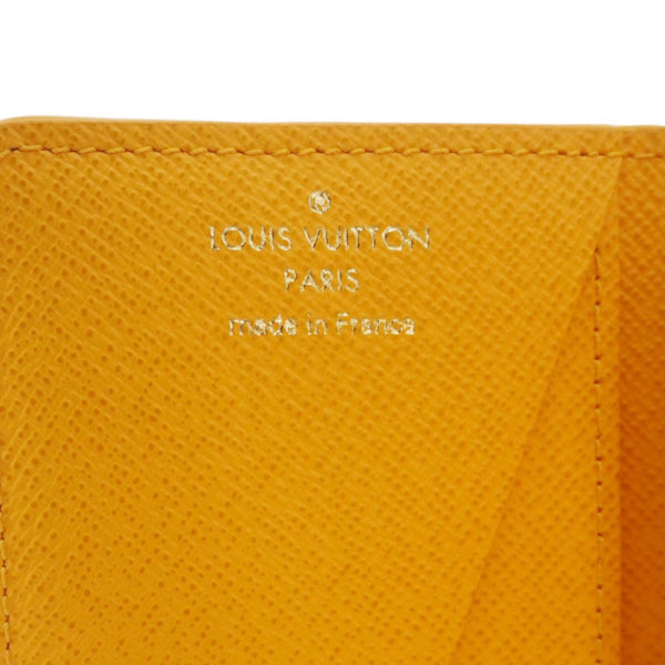 LOUIS VUITTON Monogram Heritage Canvas Pocket Organizer Yellow