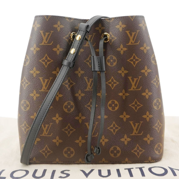 LOUIS VUITTON Neonoe MM Monogram Canvas Shoulder Bag Brown