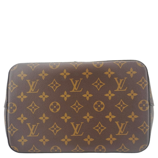 LOUIS VUITTON Neonoe MM Monogram Canvas Shoulder Bag Brown
