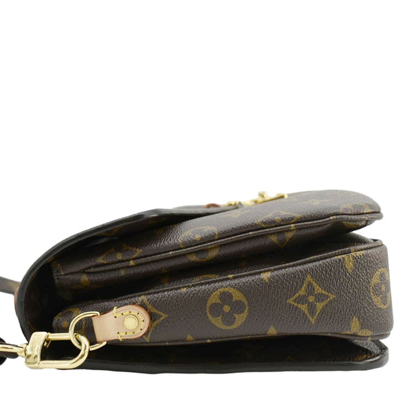 LOUIS VUITTON Metis Pochette Monogram Canvas Crossbody Bag Brown