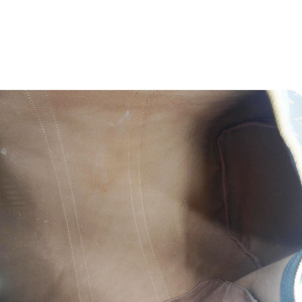 LOUIS VUITTON Keepall 45 Bandouliere Monogram Canvas Travel Bag Brown