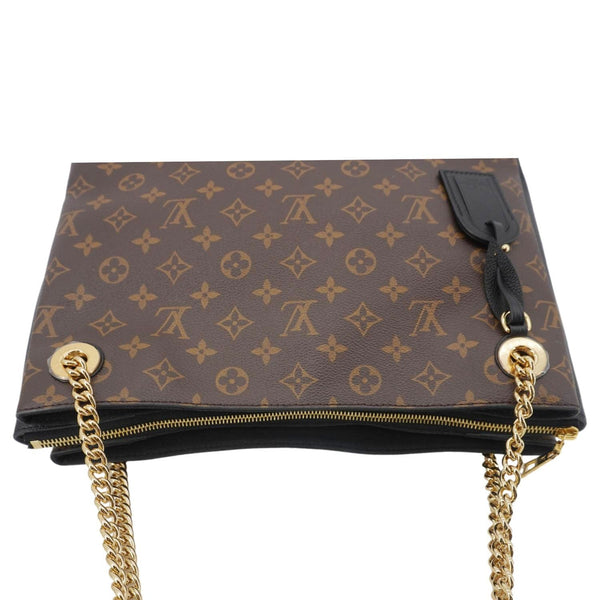 LOUIS VUITTON Surene MM Monogram Canvas Shoulder Bag Black