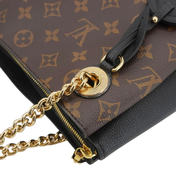 LOUIS VUITTON Surene MM Monogram Canvas Shoulder Bag Black