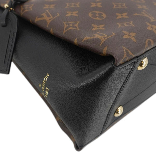 LOUIS VUITTON Surene MM Monogram Canvas Shoulder Bag Black