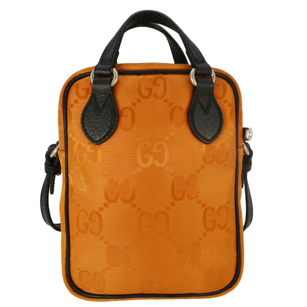 GUCCI Off The Grid Nylon Monogram Shoulder Bag Orange 625850