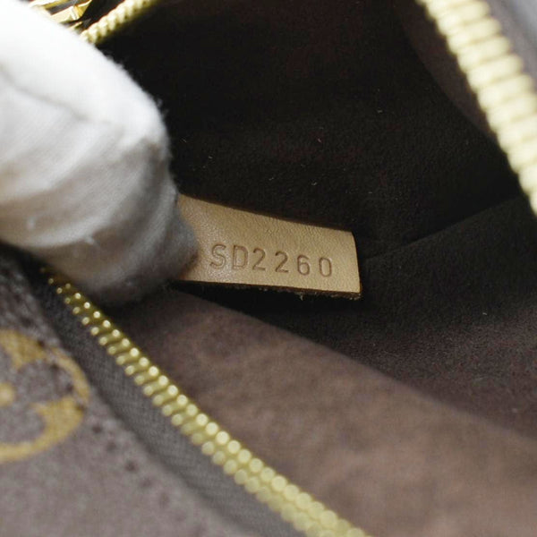 LOUIS VUITTON Metis Pochette Monogram Canvas Crossbody Bag Brown