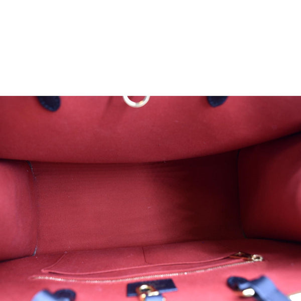 LOUIS VUITTON Onthego MM Giant Monogram Canvas Tote Shoulder Bag Brown