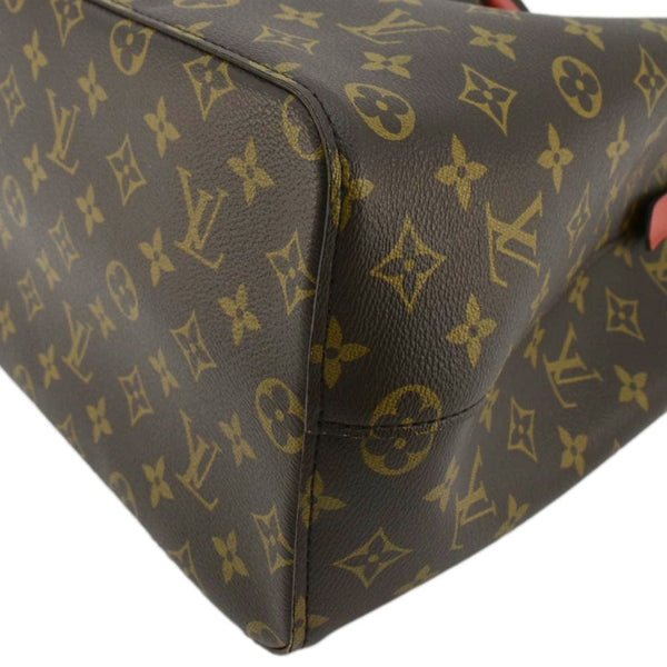 LOUIS VUITTON NeoNoe Monogram Canvas Shoulder Bag Red
