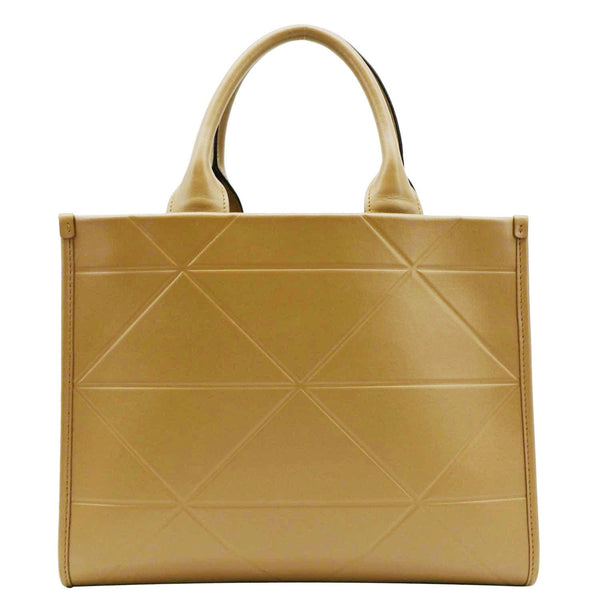PRADA Triangolo Symbole Small Soft Leather Shoulder Bag Caramel