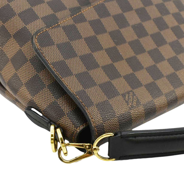LOUIS VUITTON Beaubourg Damier Ebene Shoulder Bag Brown