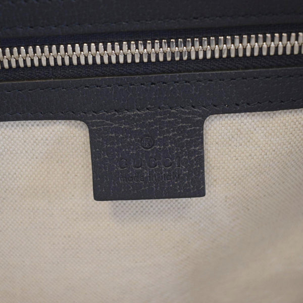 GUCCI Ophidia Duffle GG Supreme Canvas Satchel Bag Blue 648085