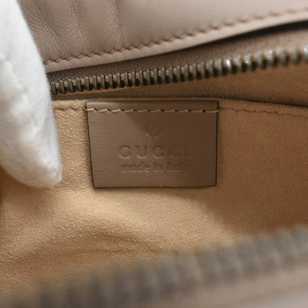 GUCCI GG Marmont Mini Matelasse Leather Crossbody Bag Dusty Pink 448065