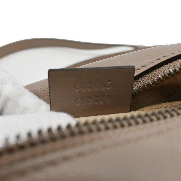 GUCCI GG Marmont Mini Matelasse Leather Crossbody Bag Dusty Pink 448065