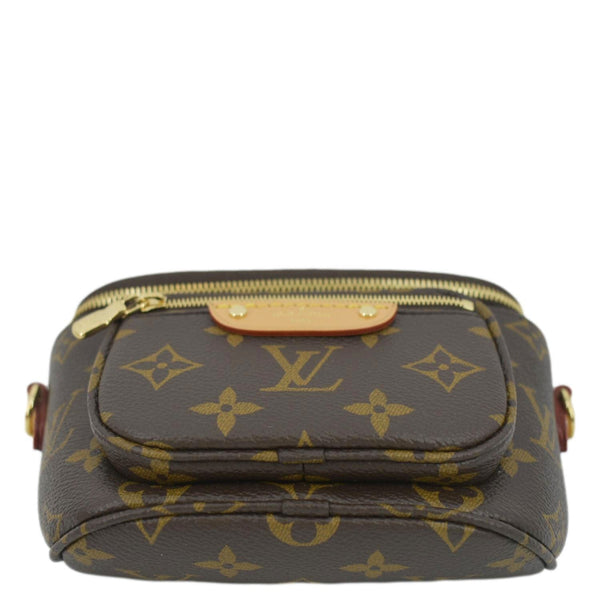 LOUIS VUITTON Mini Monogram Canvas Bumbag Brown