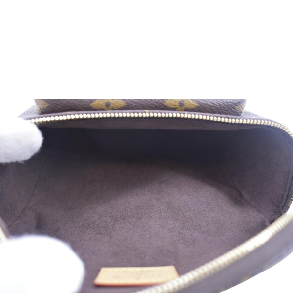 LOUIS VUITTON Mini Monogram Canvas Bumbag Brown