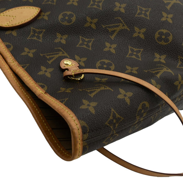 LOUIS VUITTON Neverfull GM Monogram Canvas Tote Bag Brown